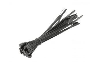 Нейлоновые стяжки 3,6 x 140 мм, 25 шт., czarne