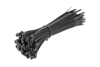 Нейлоновые стяжки 4,8 x 200 мм, 100 шт., czarne