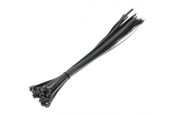 Нейлоновые стяжки 7,6 x 500 мм, 25 шт., czarne