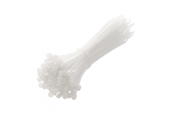 Нейлоновые стяжки 2,5 x 140 мм, 100 шт., białe