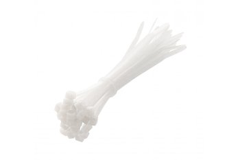 Нейлоновые стяжки 3,6 x 140 мм, 25 шт., białe