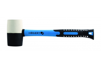 Молоток резиновый 680 г, с рукояткой из стекловолокна