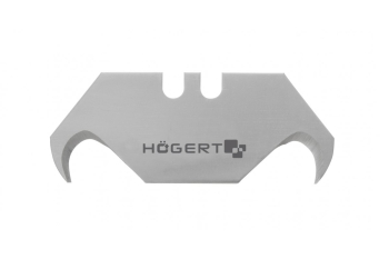 Лезвия трапециевидные крючкообразные 19 мм, SK5, 5 шт