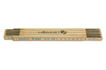 Метр складной деревянный 2м х 16 мм, 10 частей