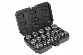 Набор головок 12-гранных 1/2" 21ед.