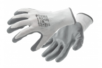 Перчатки рабочие с нитриловым покрытием GLAN