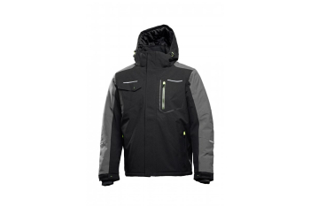 AMOS yтепленная куртка с капюшоном черная S (48)