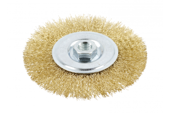 Щетка дисковая для УШМ, 150 x 32 мм, проволока из нержавеющей стали