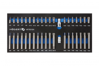 Набор бит 40 шт., ложемент EVA