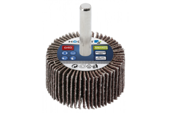 Круг  шлифовальный лепестковый на шпильке 40x20x6 G120