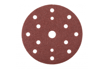Круг  шлифовальный на липучке с отверстиями  5 шт. 150мм G40