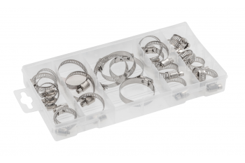 Набір хомутів черв'ячних 40 шт