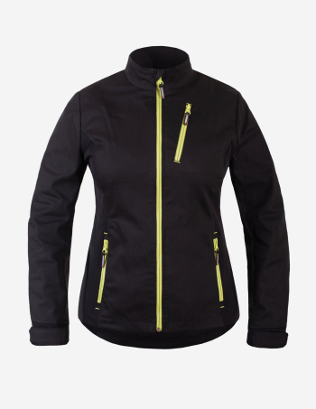 Куртка жіноча робоча INSIGHT BROOKLYN чорний/неон