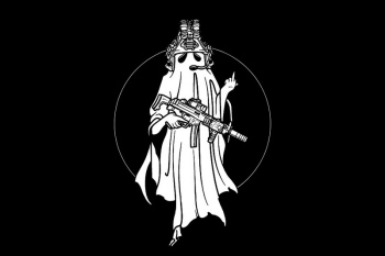 Привидение с автоматом