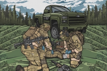 Солдаты машина медики